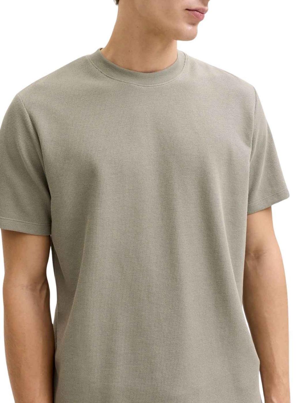 Camiseta Jack and Jones Austin beige para hombre
