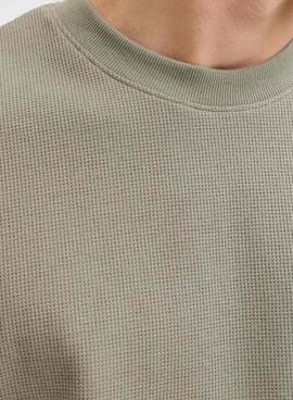 Camiseta Jack and Jones Austin beige para hombre