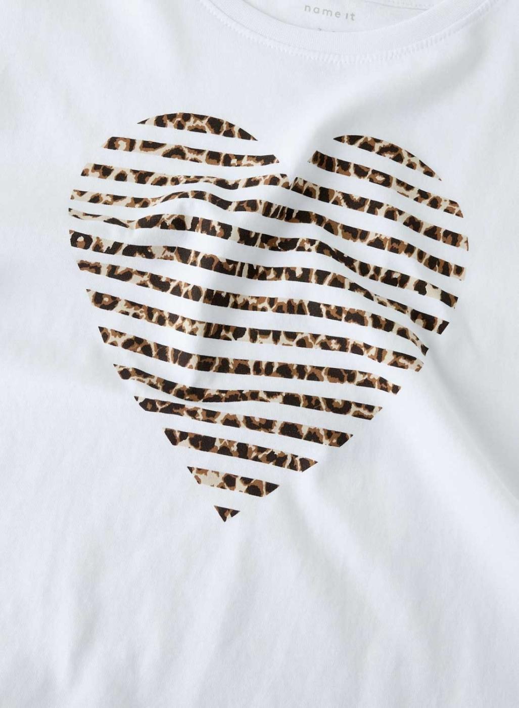 Camiseta Name It Fahiraz blanco para niña