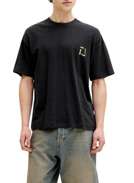 Camiseta Jack and Jones Montauk negro para hombre