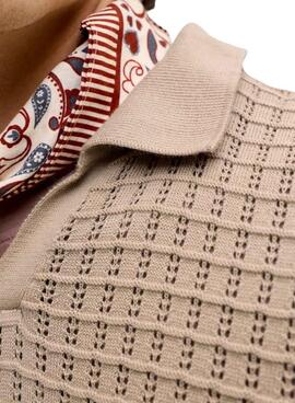 Polo Jack and Jones Nantucket beige para hombre