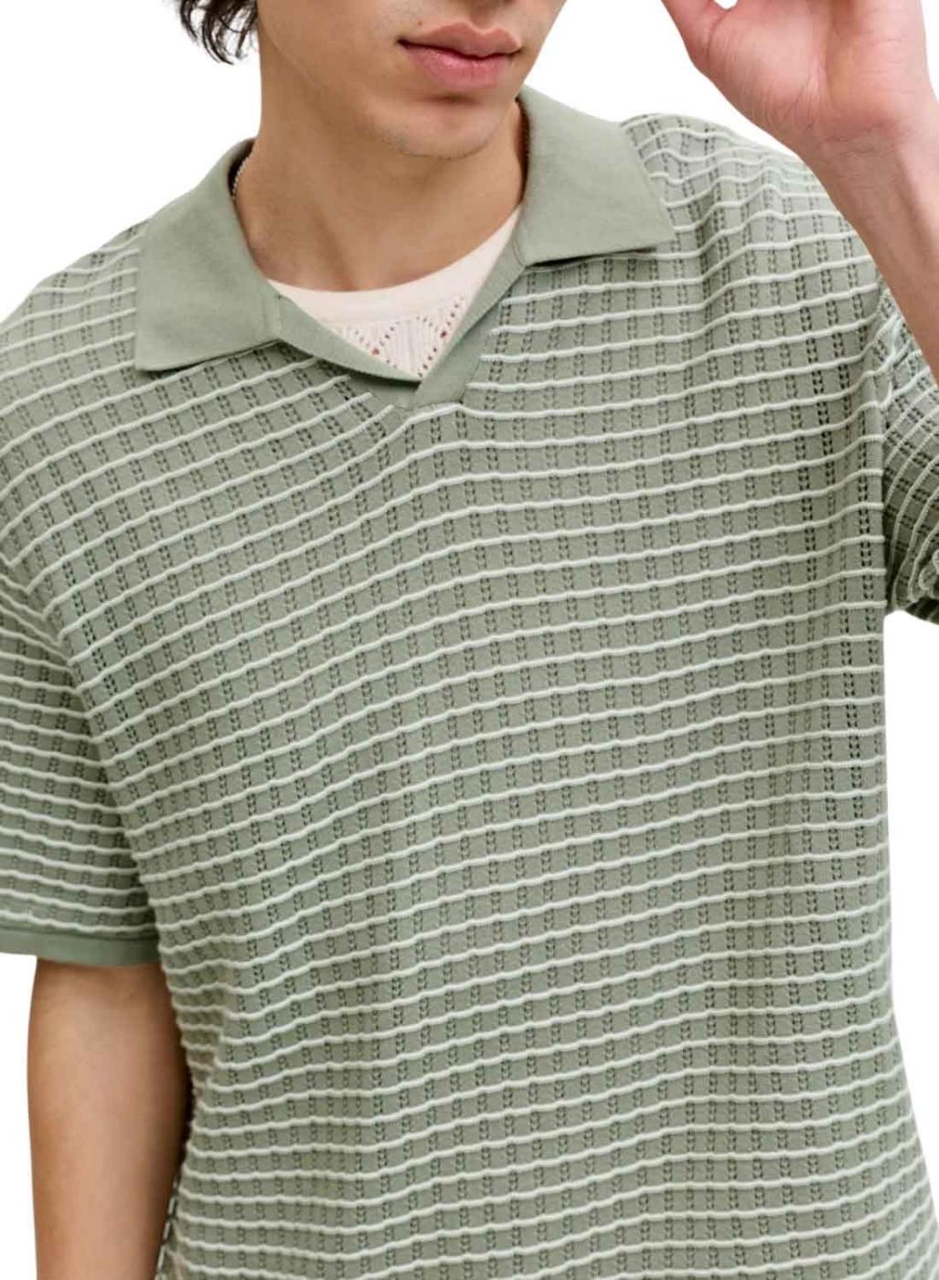 Polo Jack and Jones Nantucket verde para hombre