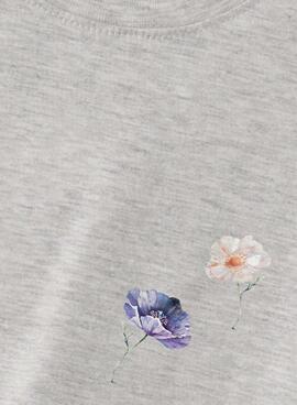 Camiseta Name It Darmilla gris para niña