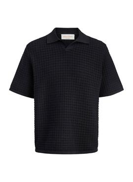 Polo Jack and Jones Nantucket negro para hombre