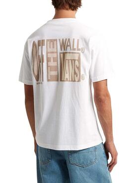 Camiseta Vans Stretch Srack blanco para hombre