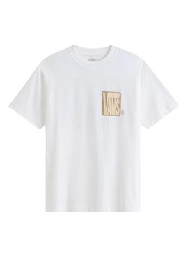 Camiseta Vans Stretch Srack blanco para hombre