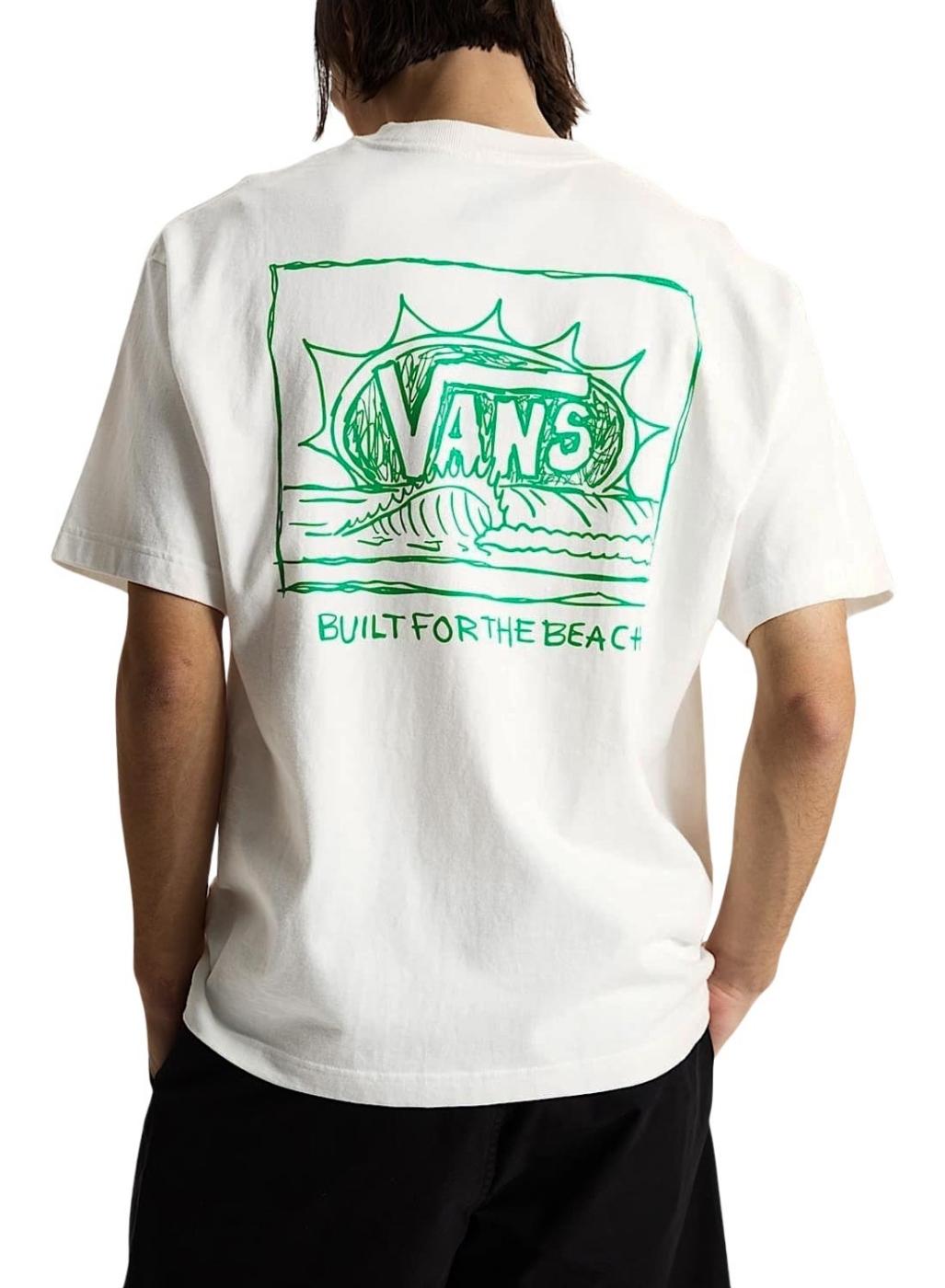 Camiseta Vans Bright Day blanco para hombre