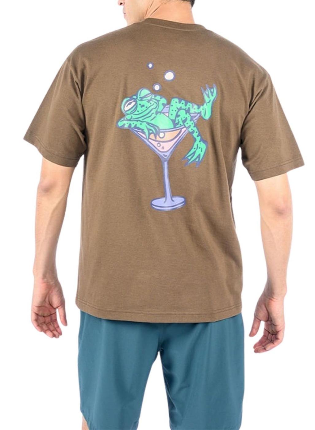 Camiseta Vans Bar Hopper marrón para hombre