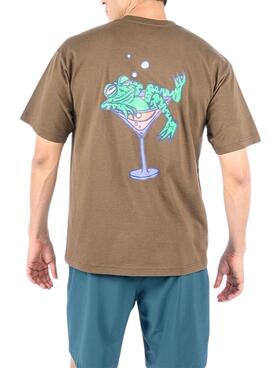 Camiseta Vans Bar Hopper marrón para hombre