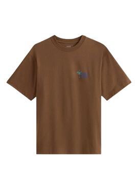 Camiseta Vans Bar Hopper marrón para hombre