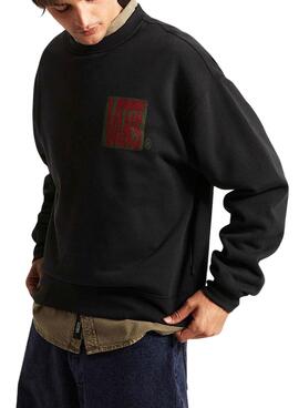 Sudadera Vans Strech Stack negro para hombre