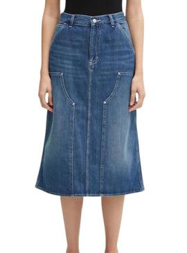 Falda Carhartt Double Knee negro para mujer