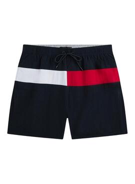 Bañador Tommy Hilfiger Flag azul para hombre