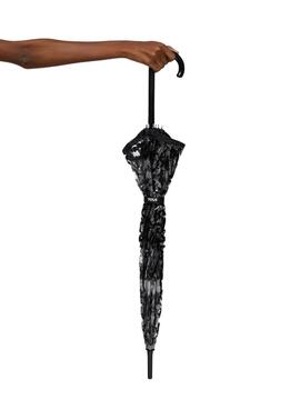 Paraguas Tous Kaos transparente grande osos negro