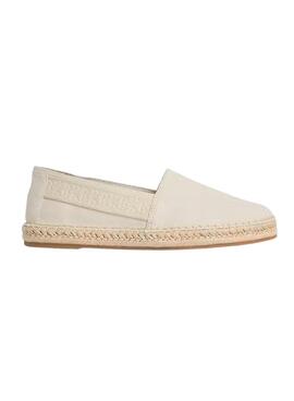 Alpargatas Calvin Klein Jeans Espadrille beige para hombre