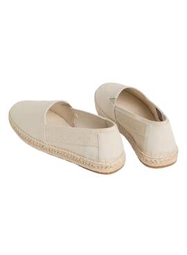 Alpargatas Calvin Klein Jeans Espadrille beige para hombre