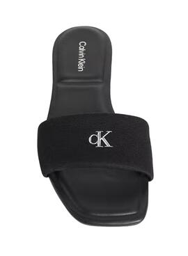 Sandalias Calvin Klein Jeans Square negro para mujer