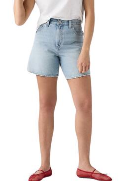 Bermuda vaquera Levis High Baggy para mujer