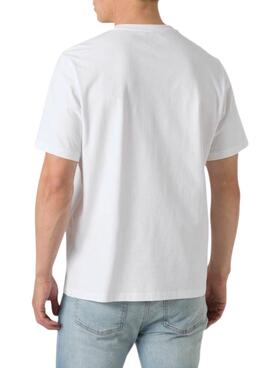 Camiseta Helly Hansen Core blanco para hombre