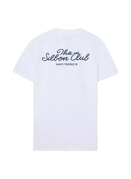 Camiseta Silbon The Club Saint Tropez blanco para hombre