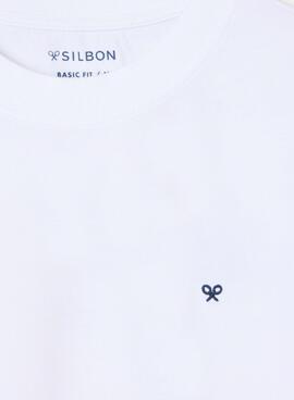 Camiseta Silbon The Club Saint Tropez blanco para hombre