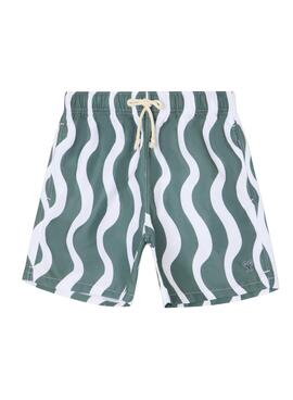 Bañador Silbon waves verde para hombre
