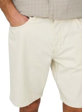 Bermudas Only and Sons Sedge beige para hombre