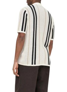 Polo Only and Sons Leon beige para hombre