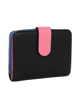 Cartera Tous New Dubai safiano negro para mujer