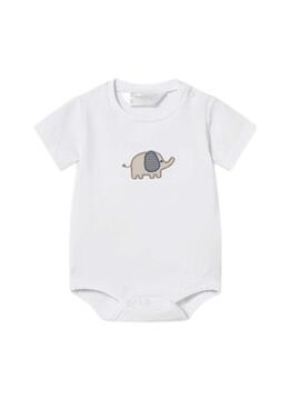 Conjunto 3 piezas Mayoral sudadera estampada y pantalón azul para bebé