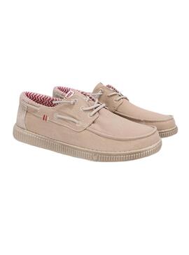 Zapatos Walkin Pitas Como beige para hombre