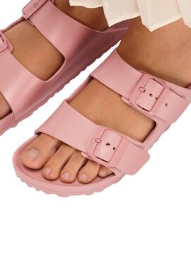 Sandalias Birkenstock Arizona EVA rosa para mujer
