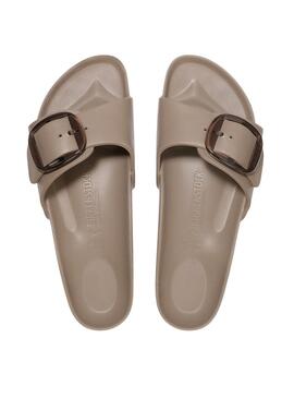 Sandalias Birkenstock Madrid Eva beige para mujer