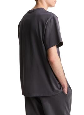 Camiseta The North Face minimalista antracita para hombre
