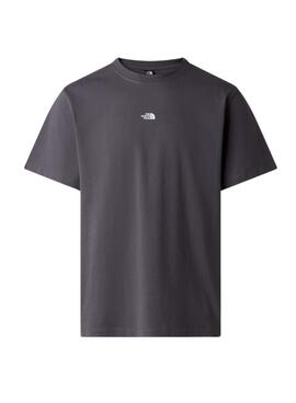 Camiseta The North Face minimalista antracita para hombre
