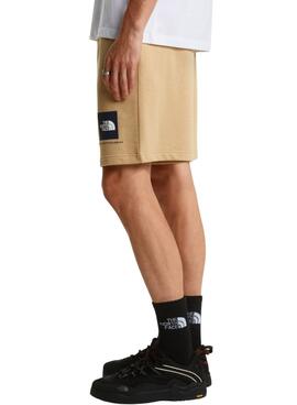 Bermudas The North Face Box beige para hombre
