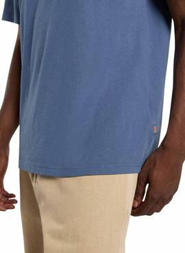 Camiseta Dickies Wellsville azul para hombre