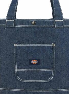 Bolso Dickies tote denim oscuro para mujer y hombre