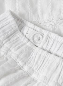 Falda Name It Fatidiasing blanco para niña