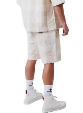 Bermudas Project x Paris Jacquard beige para hombre