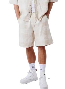 Bermudas Project x Paris Jacquard beige para hombre