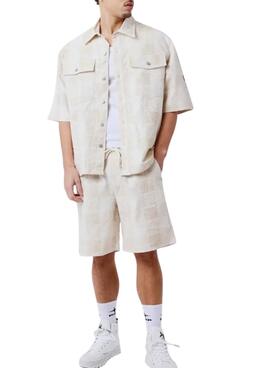 Camisa Project x Paris Jacquard beige para hombre