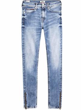 Pantalon Vaquero Tommy Jeans Nora 7/8 Mujer