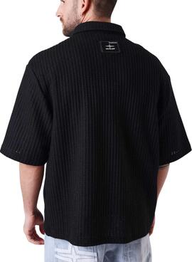 Camisa Project x Paris Gofre negro para hombre
