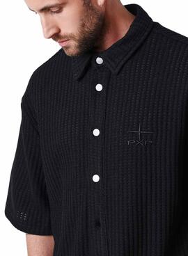 Camisa Project x Paris Gofre negro para hombre