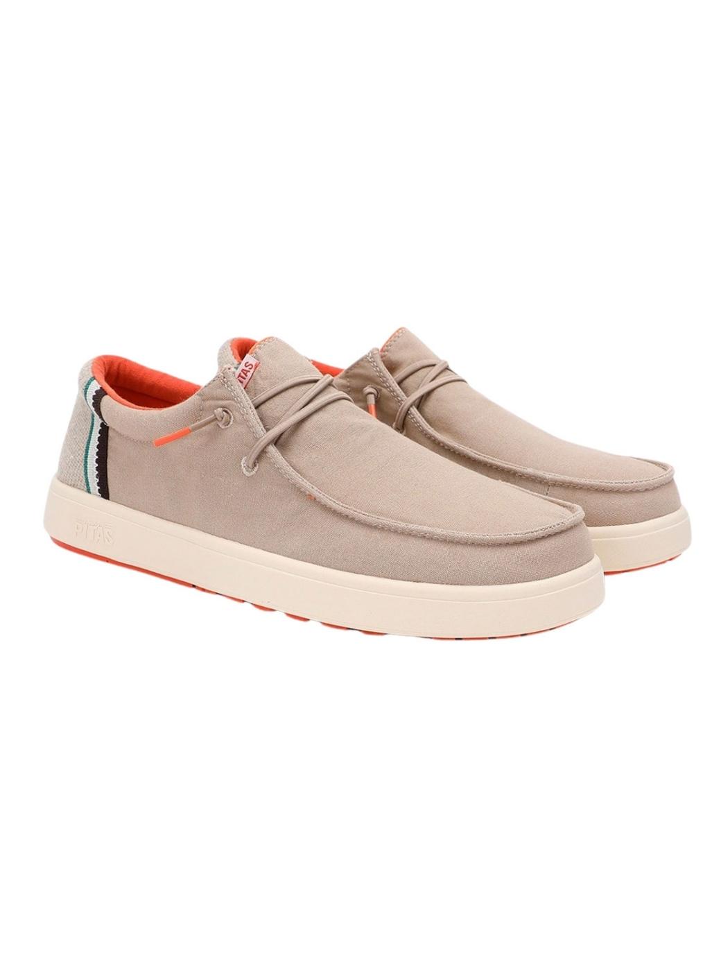 Zapatos Walkin Pitas Cana beige para hombre