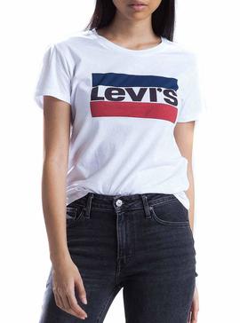 Camiseta Levis Sportswear Blanco