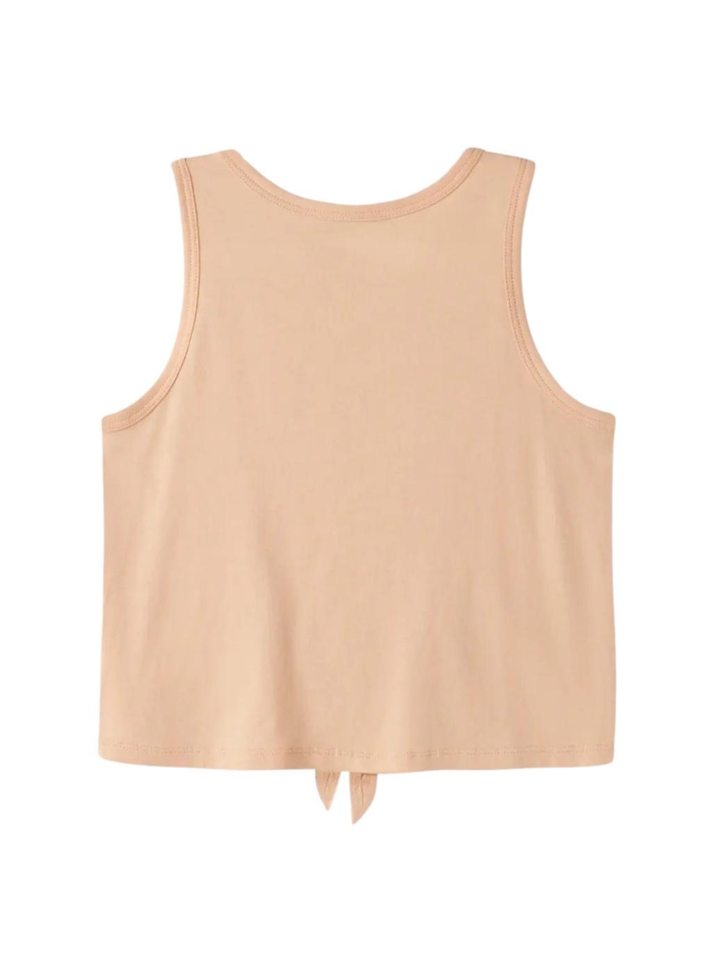 Top Name It Fadeaz naranja para niña