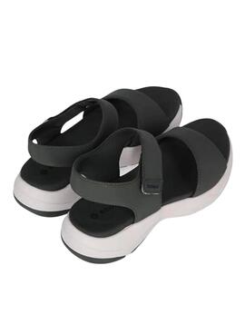 Sandalias Ecoalf Carla negro para mujer