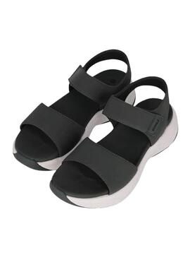 Sandalias Ecoalf Carla negro para mujer
